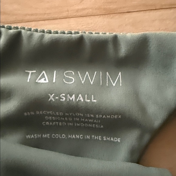 TAI SWIM Ribbed Bikini Bottom - Picture 2 of 4